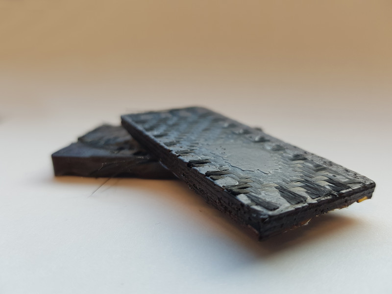 Kohlenfasermatten, mit dem neuen Epoxidharz