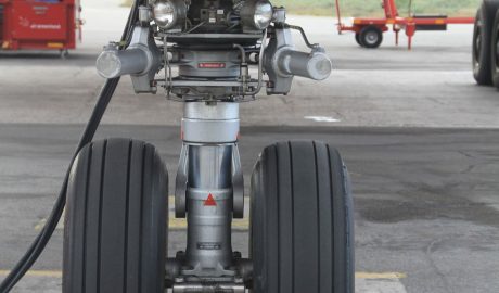 Flugzeugbugfahrwerk (Quelle: Fraunhofer LBF)
