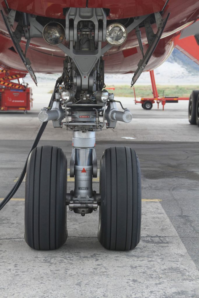 Flugzeugbugfahrwerk (Quelle: Fraunhofer LBF)