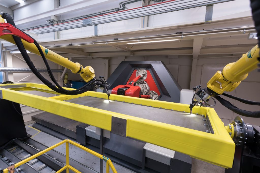Hybride Fertigungsmaschine LASIMM