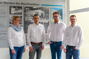 Gruppenaufnahme des Gründungsteams